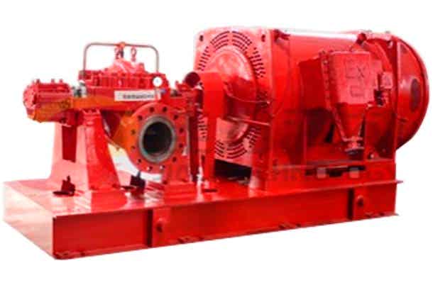 浙江佳力科技水平中开式消防泵