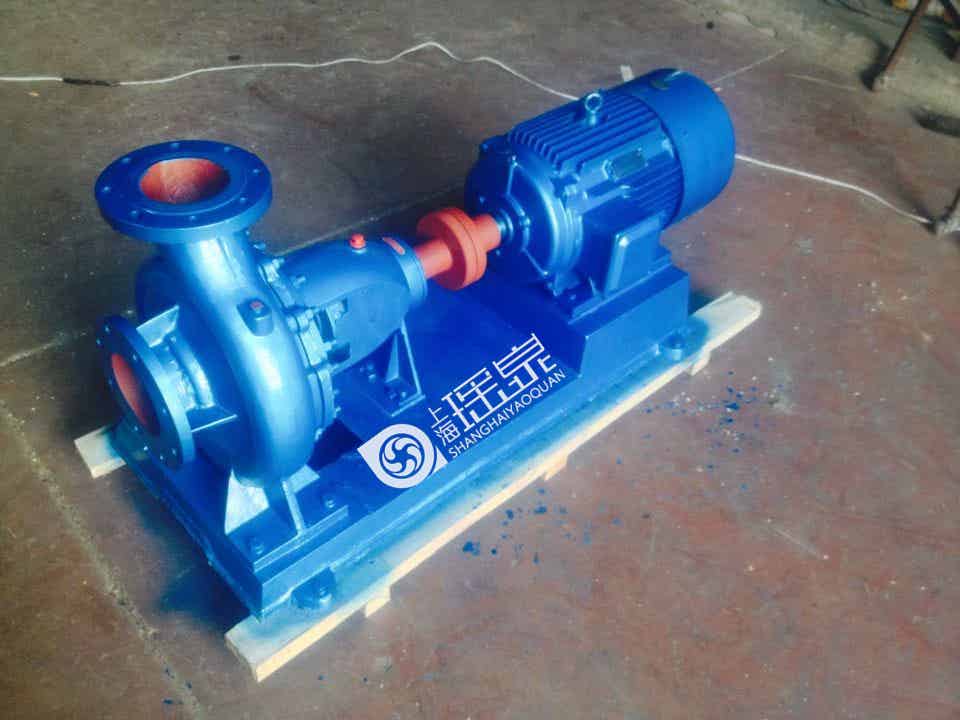 上海瑶泉IS单级卧式离心泵 IS100-80-160A/11KW卧式离心泵