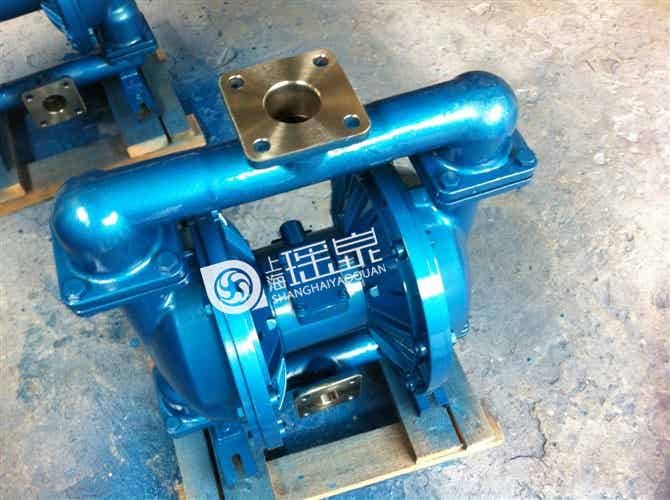 2寸气动隔膜泵 QBK-50不锈钢气动隔膜泵 耐酸碱隔膜泵