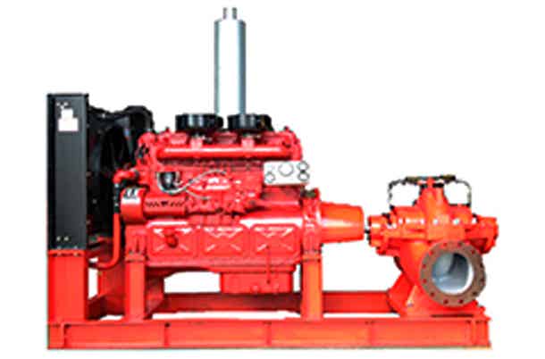 柴油机中开泵组
