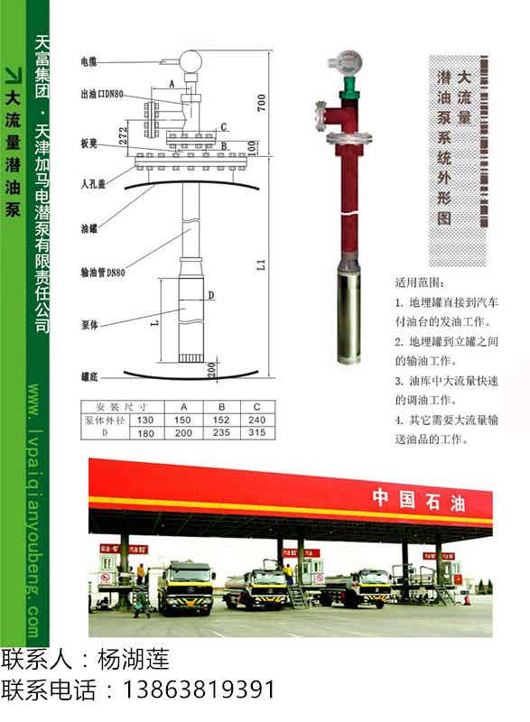 绿牌化工潜液泵