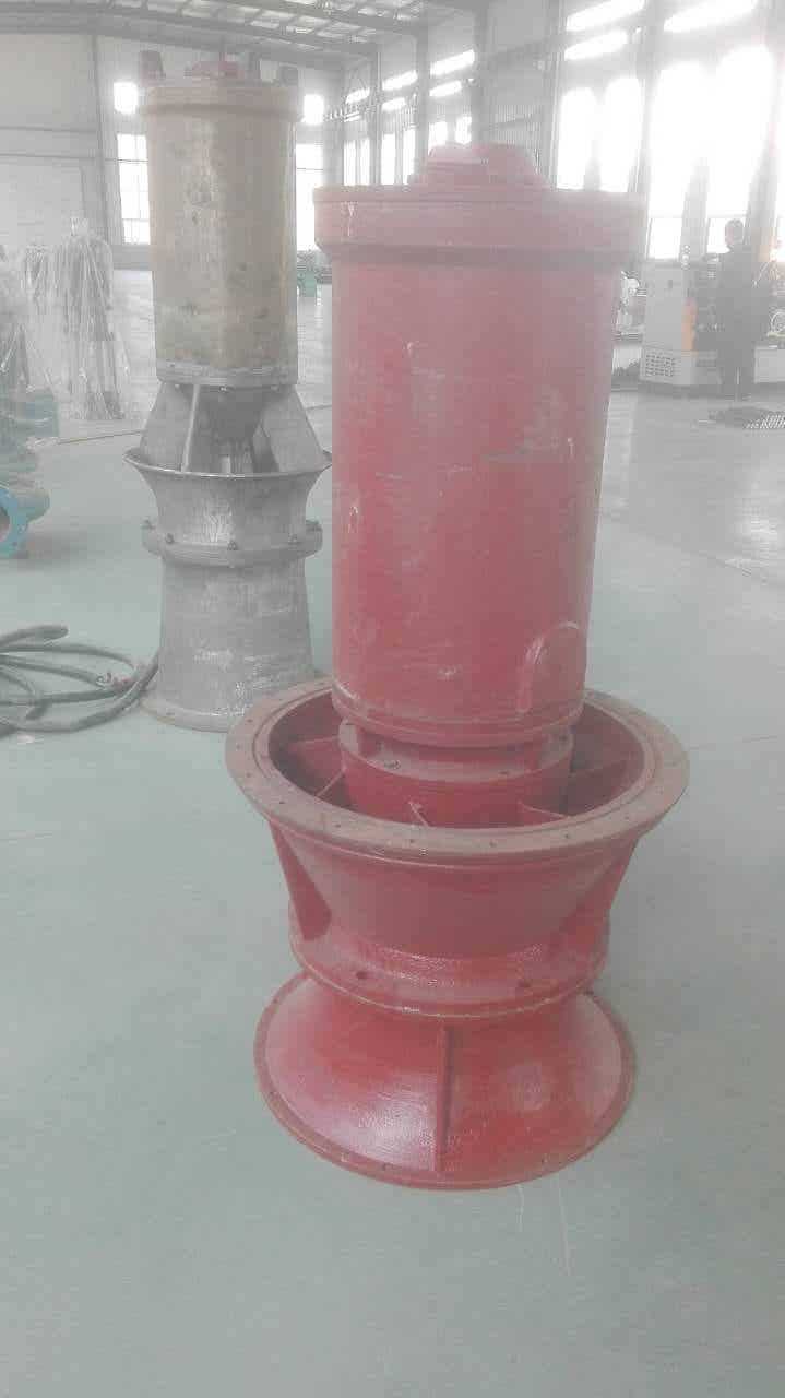 简易中吸式潜水轴流泵