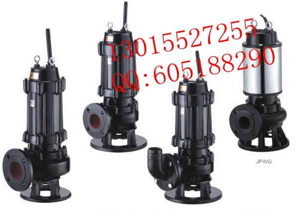河南郑州排污泵厂家供应GW型管道式无堵塞排污泵