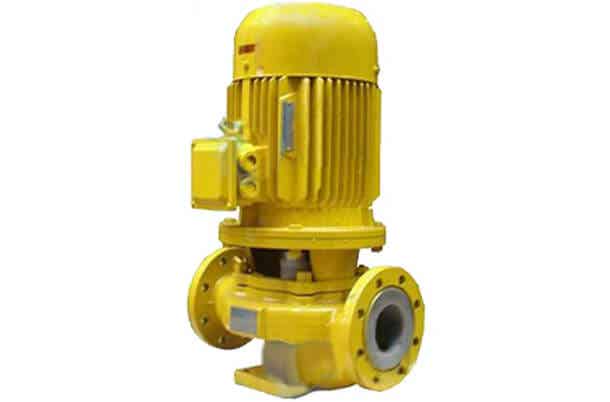 上海开隶泵业GBF型衬氟管道泵