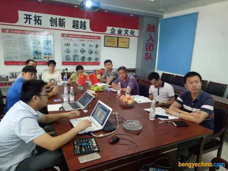 福建东南电化集团公司领导一行莅临科奥流体