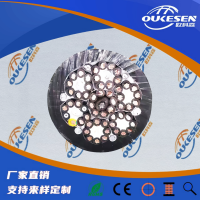 PUR耐磨蓄缆筐电缆，聚氨酯带铅珠吊具电缆