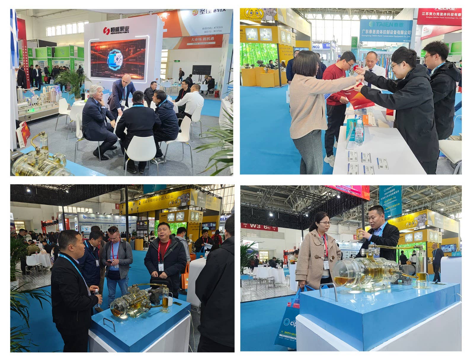 恒盛泵业携智能化解决方案闪耀第二十五届中国国际石油石化技术装备展览会W3馆